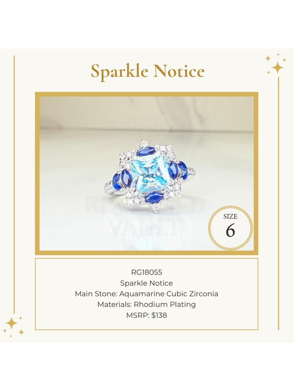 Sparkle Notice - Size 6 - OG